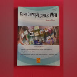 Livro “Como criar páginas web”. Livros. Matosinhos.     