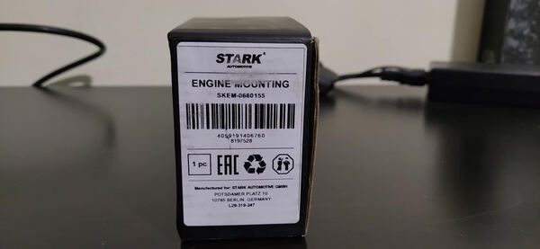 Peça stark. Motor e componentes