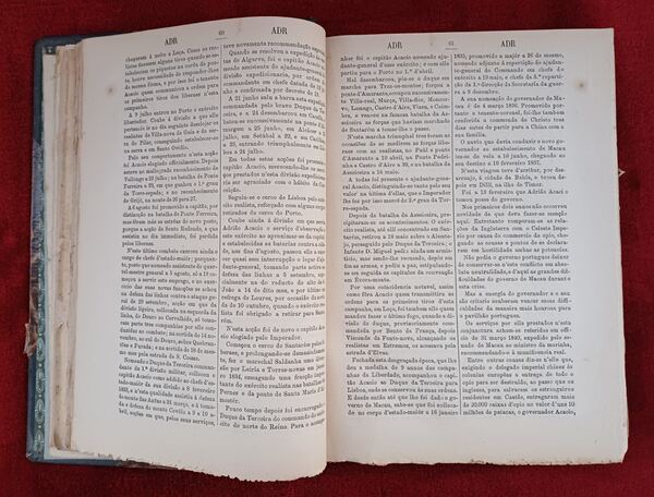 Dicionário Geographia e História Portugueza I e II. Livros