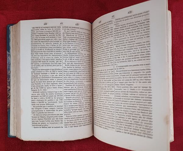 Dicionário Geographia e História Portugueza I e II. Livros