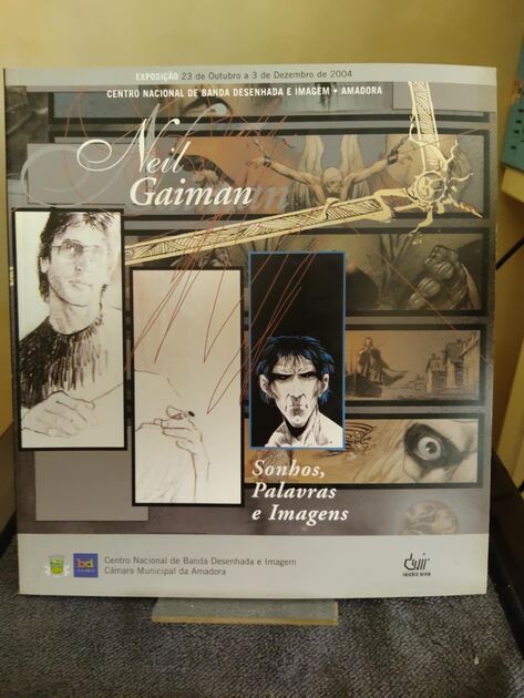 Livro “Neil Gaiman - Sonhos, Palavras e Imagens”. Livros