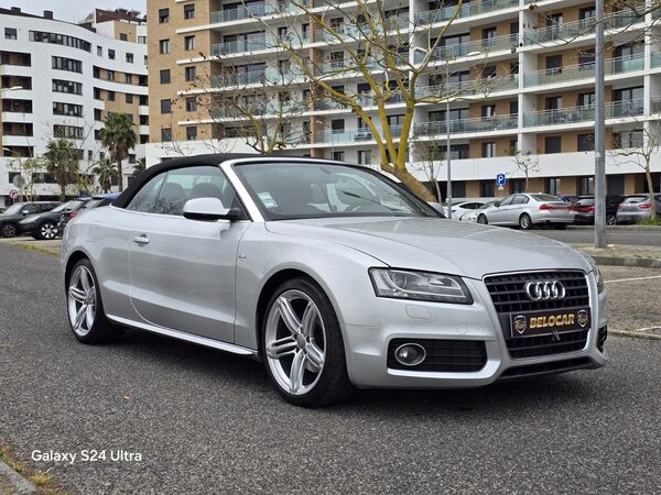 Audi A5 Cabriolet S-Line. Carros