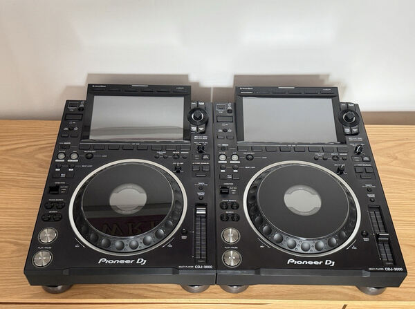 2 Leitores Pioneer CDJ 3000 para DJ - Excelente Es. Giradiscos