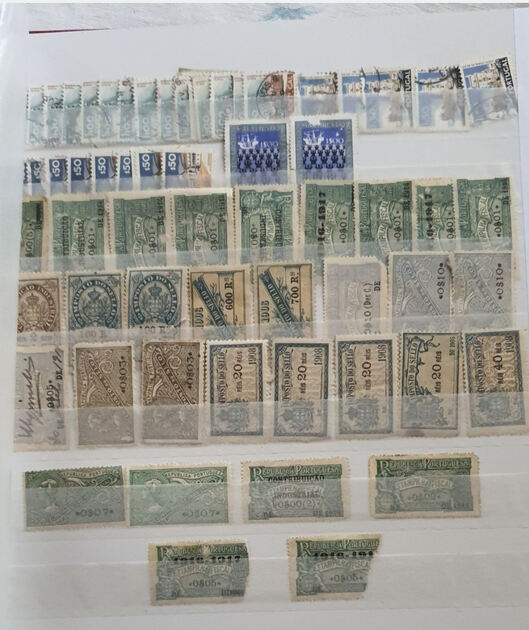 Raridade colecção de selos alguns com mais de 100 . Outros (Comunidade)
