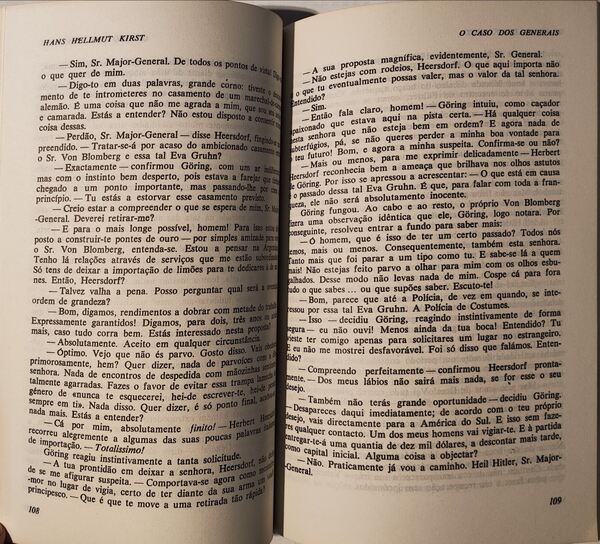 O Caso dos Generais - Hans Helmut Kirst. Livros