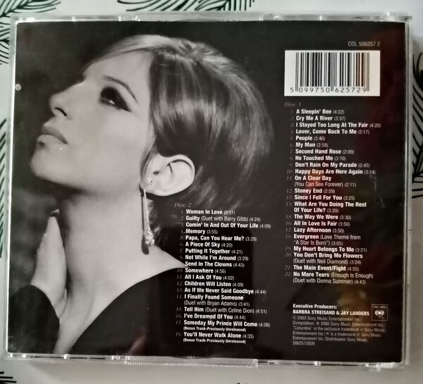 Barbra Streisand - The Essential 2002 - 2 cds = 5 . Vinil, CDs