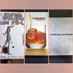 Livro diverso automóvel, whisky e drogas. Livros