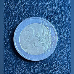 Moeda de 2€. Moedas