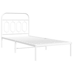 Cama de solteiro + colchão semi-novo (90x200cm). Camas