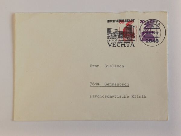 21 envelopes circulados alemães. Selos