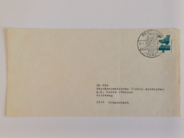 21 envelopes circulados alemães. Selos