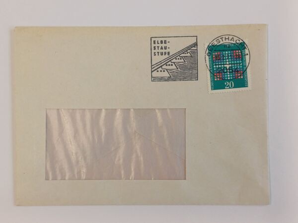 21 envelopes circulados alemães. Selos