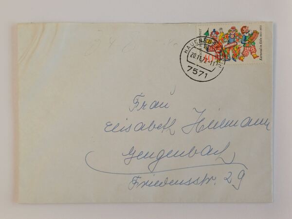 21 envelopes circulados alemães. Selos