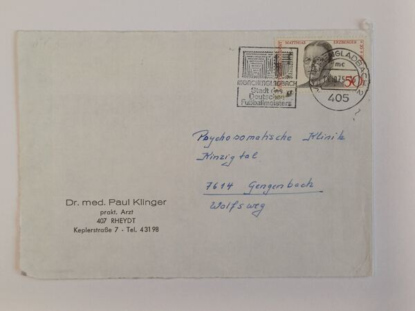 21 envelopes circulados alemães. Selos