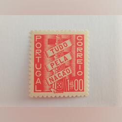Filatelia Portugal - Tudo pela Nação 1$00, 1935. Selos