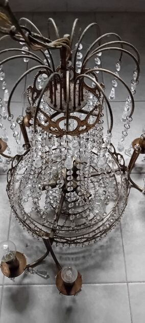 candeeiro cristal. Candeeiros antigos