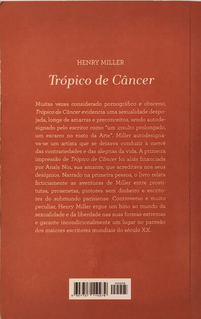 Porque és Minha / Trópico de Câncer. Livros