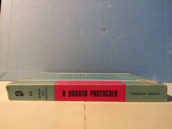 O Quarto Protocolo -  Frederick Forsyth. Livros