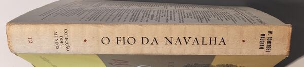 O Fio da Navalha - W. Somerset Maugham. Livros