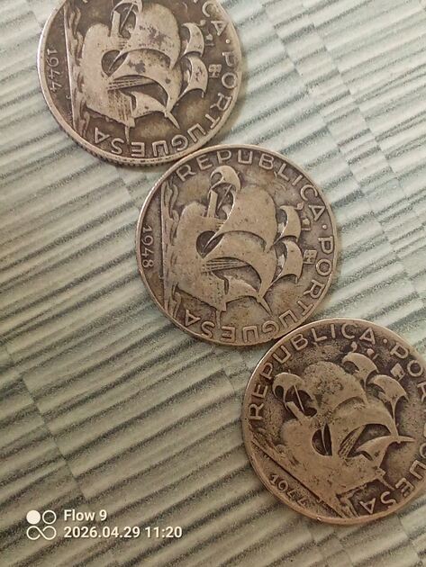 Moedas de prata.. Moedas