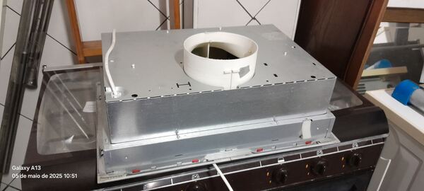 Exaustor encastrável Balay. Exaustores de cozinha