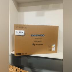 Smart TV LED 32" Daewoo. Televisores. Matosinhos. Outras Marcas 32 polegadas Led HD Novo / Como novo Android