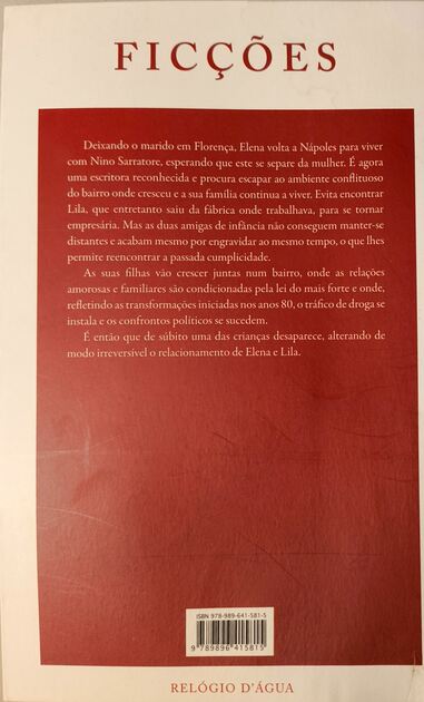 A Amiga Genial (4 vols) - Elena Ferrante. Livros