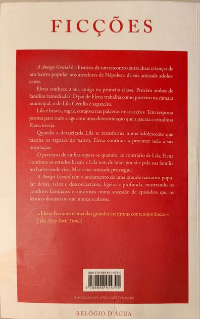 A Amiga Genial (4 vols) - Elena Ferrante. Livros