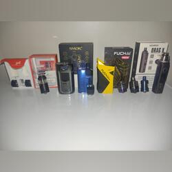 Vendo máquinas vape com acessórios. Cigarro eletrônico. Vila Nova de Gaia