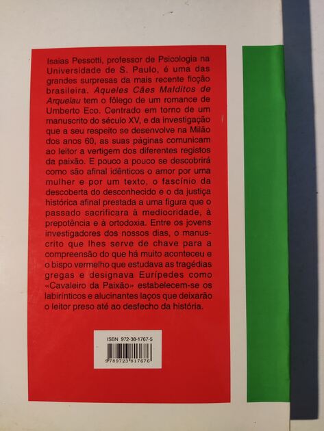 Aqueles Cães Malditos de Arquelau - Isaias Pessot.. Livros