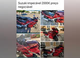 Moto impecável Suzuki preço negociável . Motos. Ourém. 1992  Suzuki 64.000 km Moto de estrada  Vermelho 1100 cc Muito bom