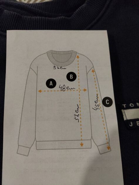 Sweatshirt – tommy – tamanho XS europeu . Sweatshirts