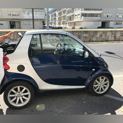 Smart 2004 Gasolina. Negociável . Carros. Alvalade. 2004   149.600 km Automático Gasolina 2 portas Azul Vidros eléctricos