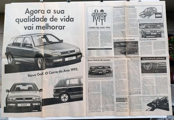 Publicidades automóvel dos anos 90 . Outros Lazer