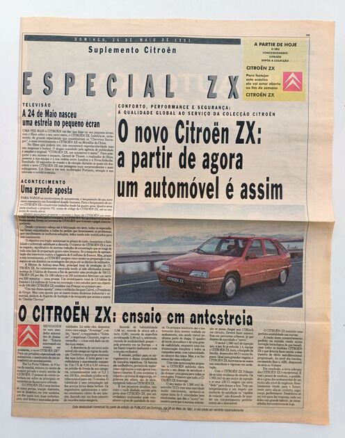 Publicidades automóvel dos anos 90 . Outros Lazer