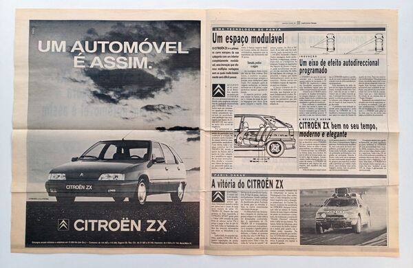 Publicidades automóvel dos anos 90 . Outros Lazer