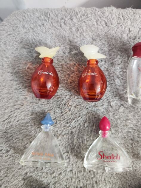 Miniaturas vazias de perfumes da Yves Rocher e out. Perfumes