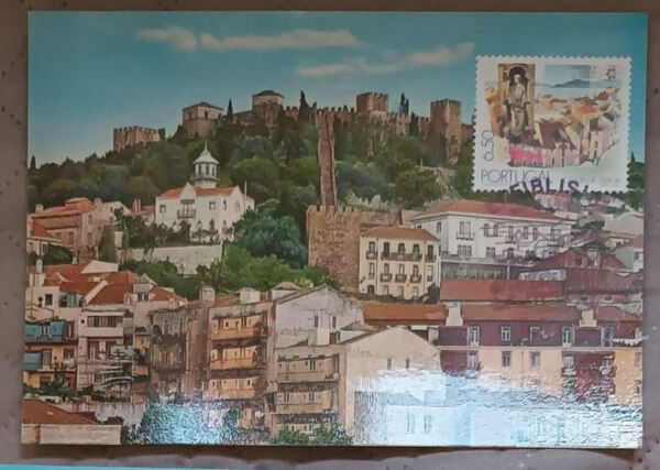 Postal Máximo Conferência Internacional do Turismo. Selos