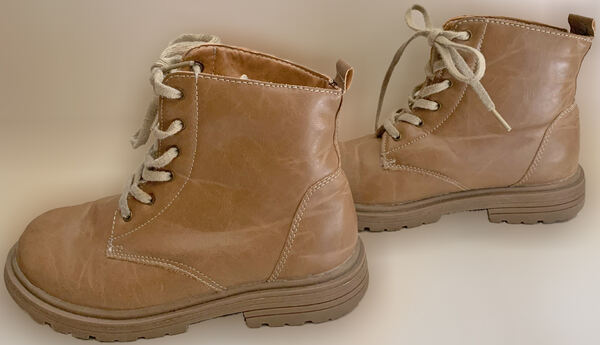 Botas Unissexo, Castanho Claro, Novas. Botas