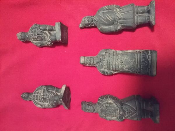 Guerreiros do imperio chinês.. Objectos históricos