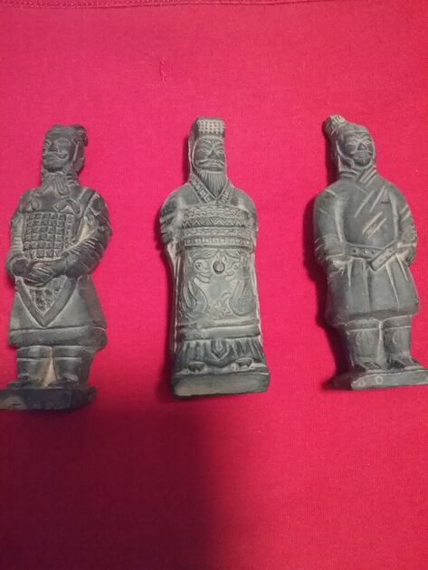 Guerreiros do imperio chinês.. Objectos históricos