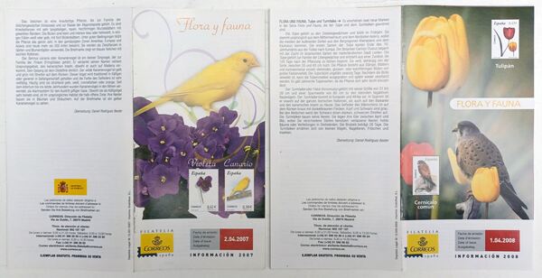 Guias dos CTT 2000-2004 e publicações filatelicas. Selos