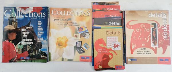 Guias dos CTT 2000-2004 e publicações filatelicas. Selos