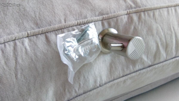 Suporte toalha casa banho em cromado. Outros Bricolage