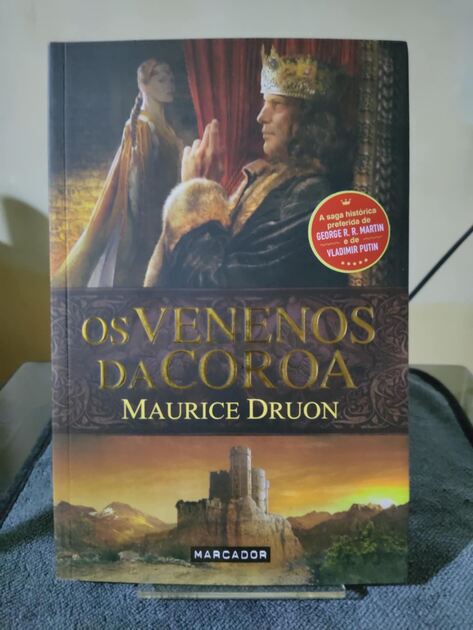 Livro “Os Venenos da Coroa”. Livros