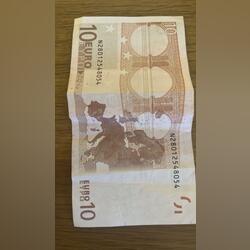 Nota 10€. Notas