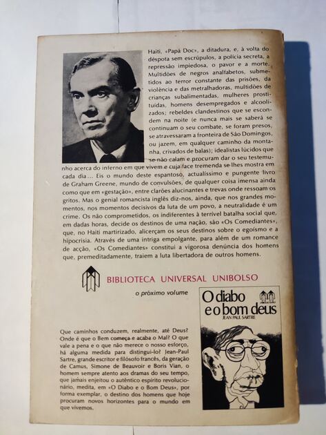 Os Comediantes - Graham Greene. Livros