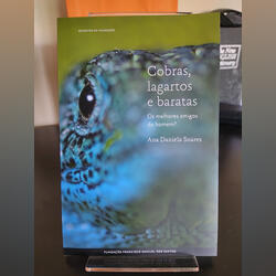 Livro “Cobras, lagartos e baratas”. Livros. Matosinhos.     