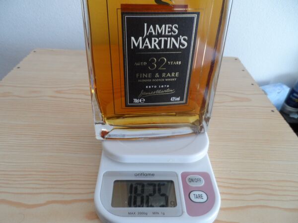 Whisky James Martin´s de 32 anos Fine e Rare - Edi. Alimentos e bebidas