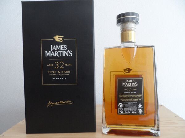 Whisky James Martin´s de 32 anos Fine e Rare - Edi. Alimentos e bebidas